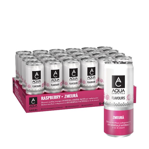 Aqua Flavours Zmeura 24 x 330ML Aqua Flavours Zmeura 24 x 330ML