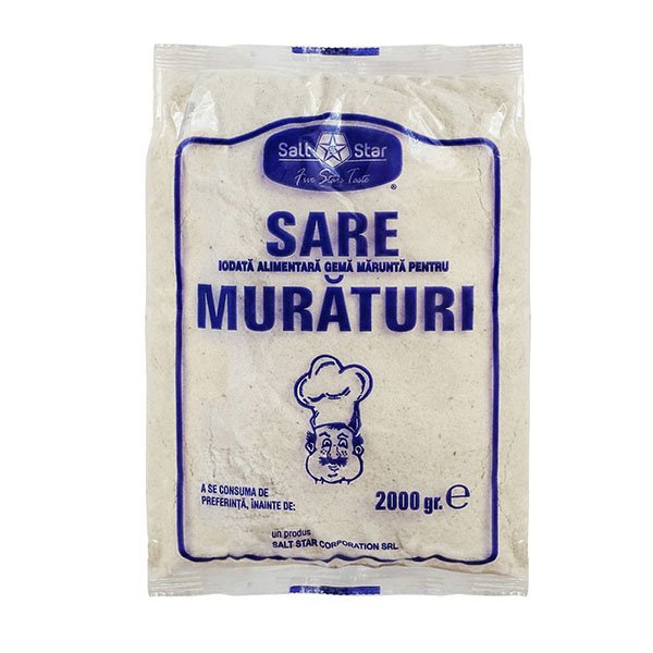 Sare Iodată pentru murături Salt Star 5 x 2kg
