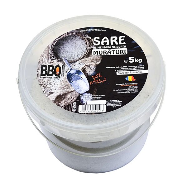 Sare Alimentara Muraturi BBQ Ingredients 5 x 5kg