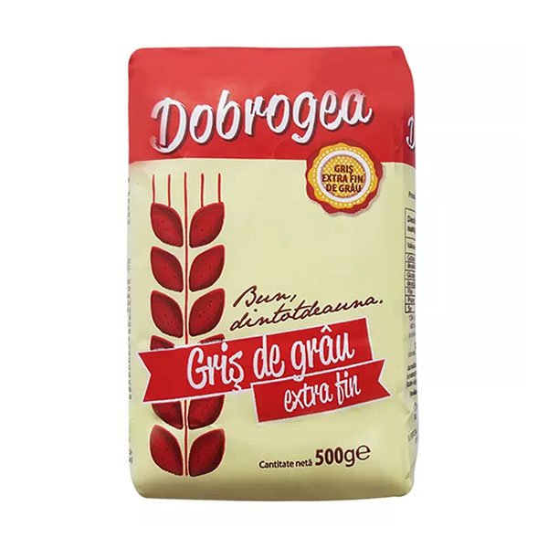 Griș din grâu Dobrogea 20 x 500GR Griș din grâu Dobrogea 20 x 500GR