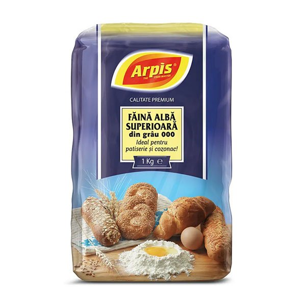 Făină superioară 000 Arpis 10 x 1KG Făină superioară 000 Arpis 10 x 1KG