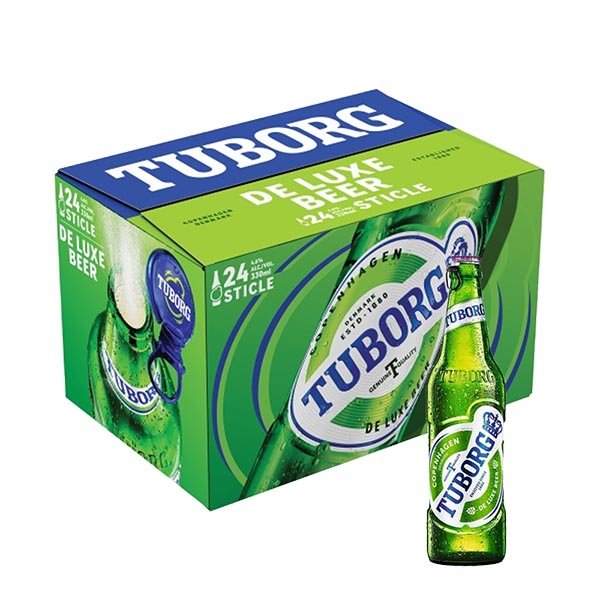 Bere Tuborg 24 x Sticla 0,33L