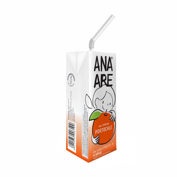 Ana are Suc pur de portocale 24 x 200ML Ana are Suc pur de portocale 24 x 200ML