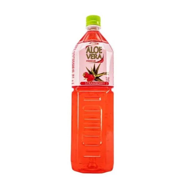 Suc Aloe Vera si Capsuni 6 x 1.5L