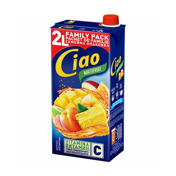 Suc multifructe Ciao 10 x 2L