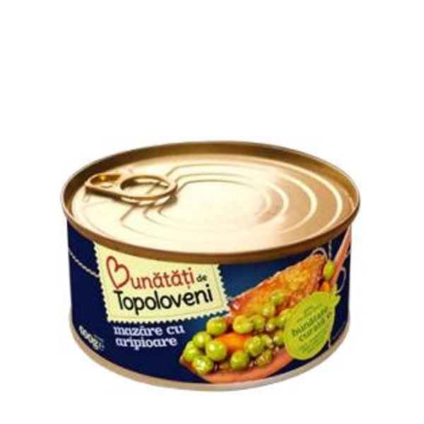 Bunatati din Topoloveni Mazare cu Aripioare 6 x 400GR