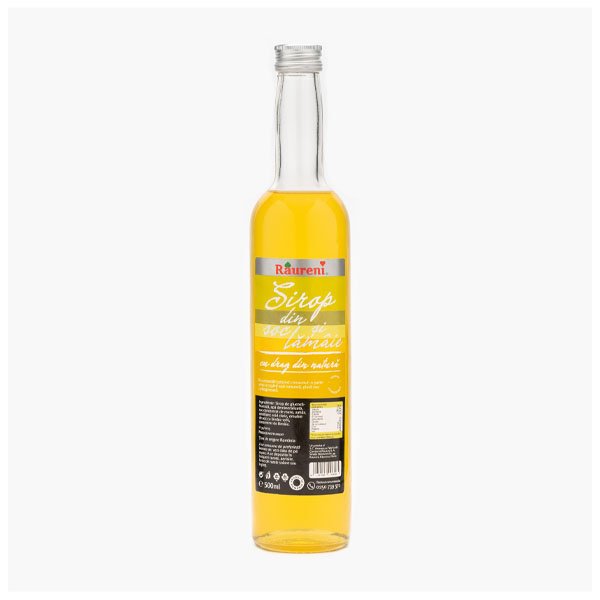 Raureni Sirop de Soc și lamaie 6 x 500ML