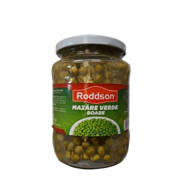 Roddson mazare verde boabe 6 x 720GR Roddson mazare verde boabe 6 x 720GR