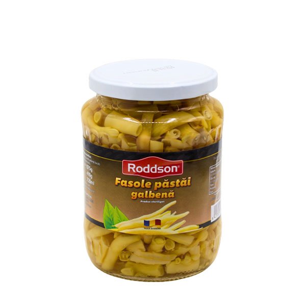 Roddson Fasole pastai galbena 6 x 720GR Roddson Fasole pastai galbena 6 x 720GR