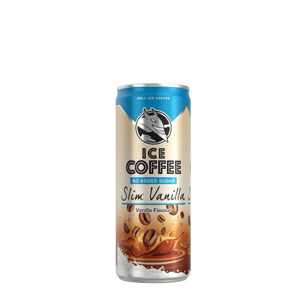 Hell Ice Coffee Slim Vanilla 24 x 250ML