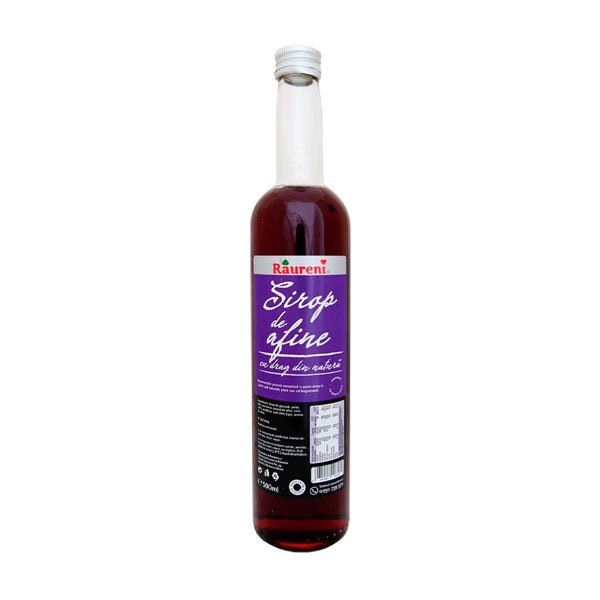 Raureni Sirop de Afine 6 x 500ML