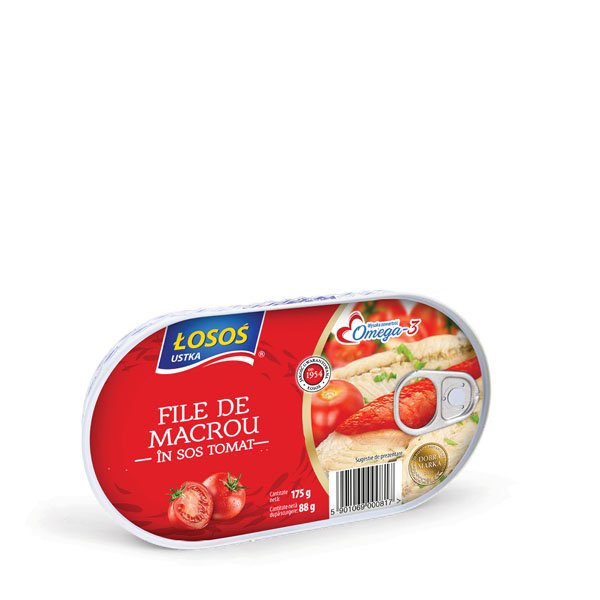 Naturavit File de Macrou in sos tomat 6 x 125GR Naturavit File de Macrou in sos tomat 6 x 125GR