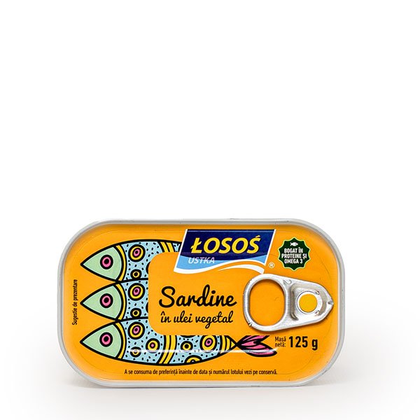 Naturavit Sardine in ulei vegetal 6 x 125GR Naturavit Sardine in ulei vegetal 6 x 125GR