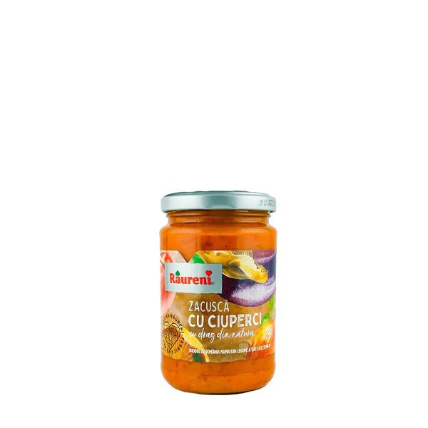 Raureni Zacusca cu ciuperci 6 x 300GR