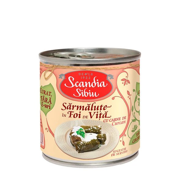 Scandia Sibiu Sarmale in foi de Vita 6 x 400GR
