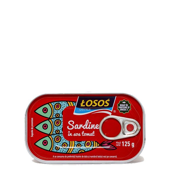 Naturavit Sardine in sos tomat 6 x 125GR Naturavit Sardine in sos tomat 6 x 125GR