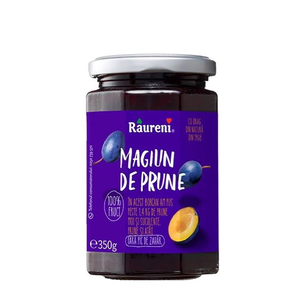 Răureni Magiun de Prune 6 x 350GR