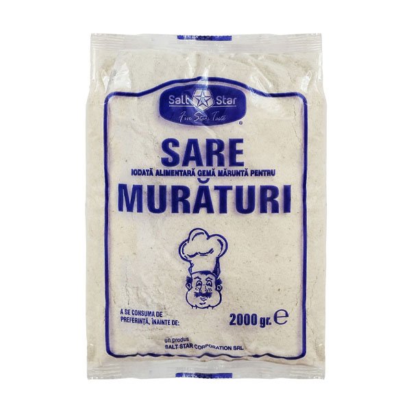 SaltStar sare iodată Muraturi 2Kg SaltStar sare iodată Muraturi 2Kg