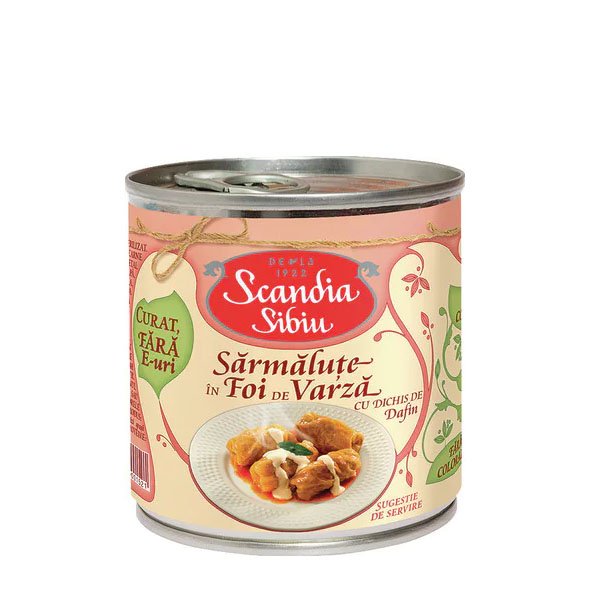 Scandia Sibiu Sarmale in foi de Varza 6 x 400GR