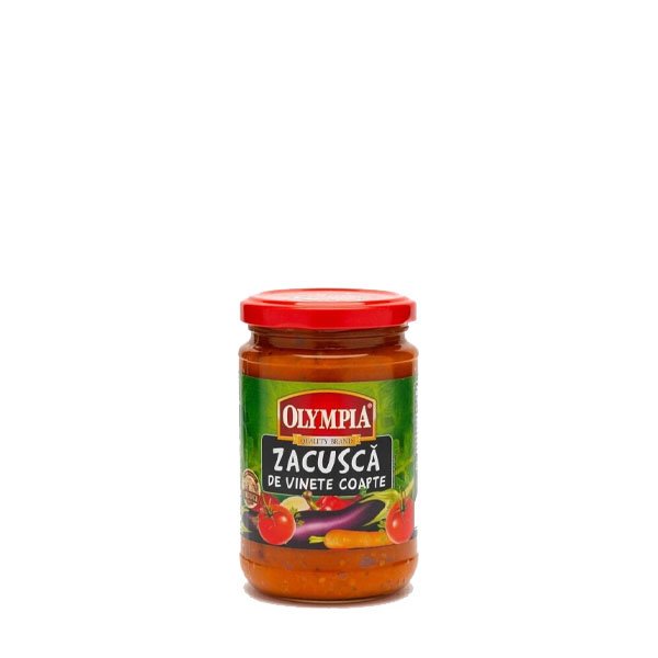 Olympia Zacusca de vinete coapte 6 x 300GR