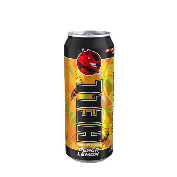 Hell Piersică Lămâie Bautura Energizanta 12 x 500ML