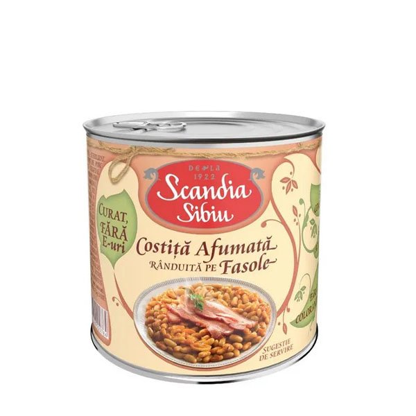 Scandia Sibiu Fasole cu Costita 6 x 400GR