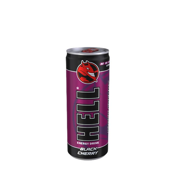 Hell Black Cherry Bautura Energizanta 24 x 250ML