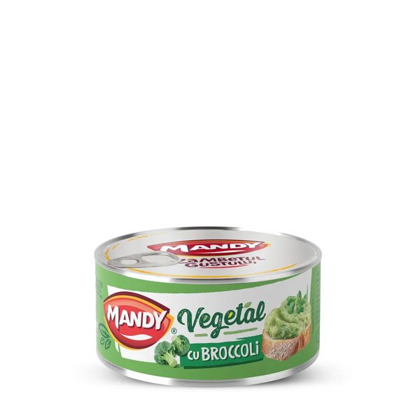 Mandy pate vegetal cu broccoli 6 x 120GR