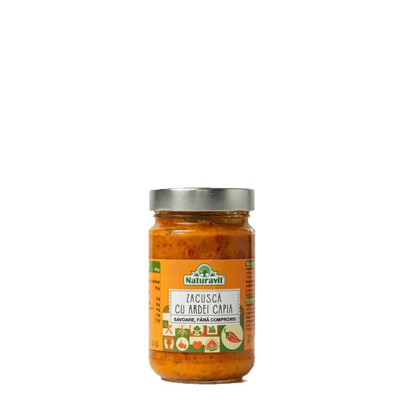 Naturavit Zacusca cu Ardei Capia 6 x 290GR