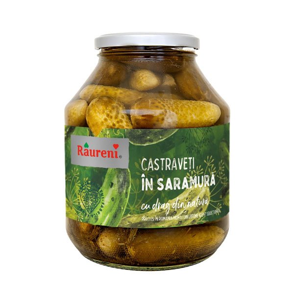 Raureni Castraveti murati in saramura 4 x 1700GR Raureni Castraveti murati in saramura 4 x 1700GR