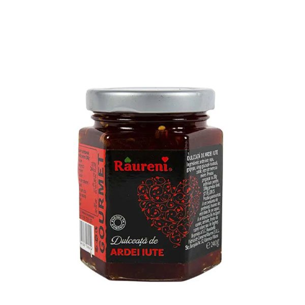 Răureni Dulceata de ardei iute 6 x 240GR