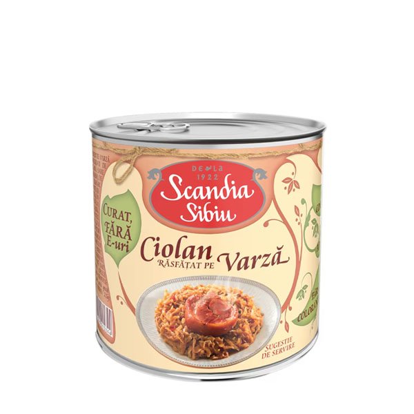 Scandia Sibiu Ciolan pe Varza 6 x 400GR