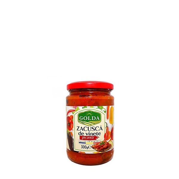 Golda Zacusca de Vinete picanta 6 x 300GR