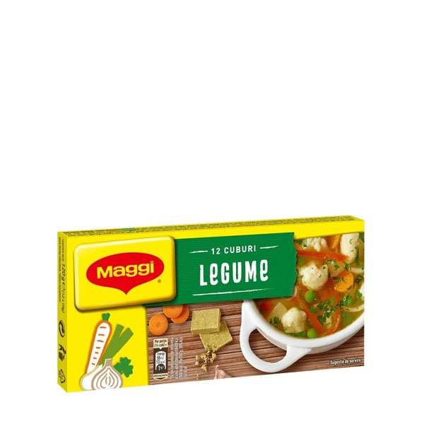 Maggi Gust de legume cuburi 12 x 10GR