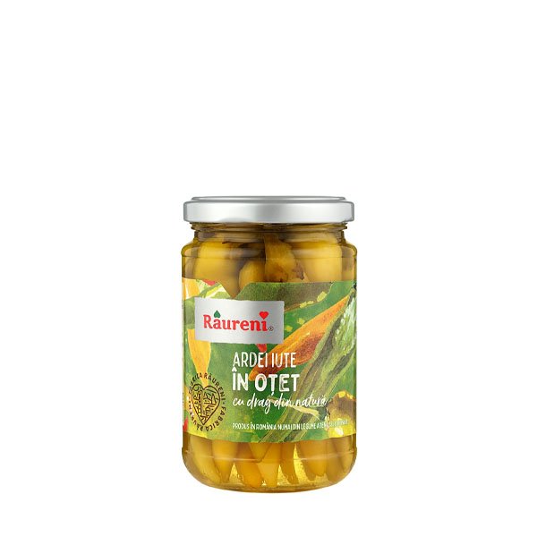 Raureni Ardei iute in Otet 6 x 260GR Raureni Ardei iute in Otet 6 x 260GR