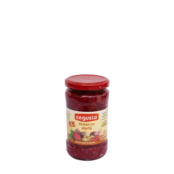 Cegusto Hrean cu sfecla 6 x 300GR Cegusto Hrean cu sfecla 6 x 300GR