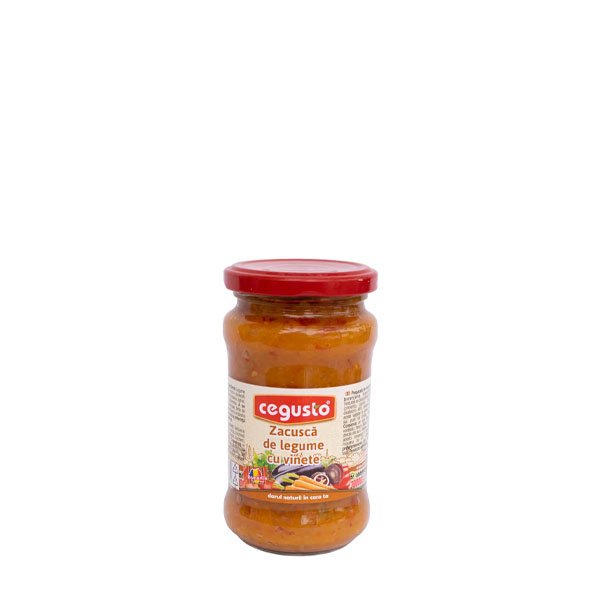 Cegusto Zacusca de legume cu vinete 6 x 300GR