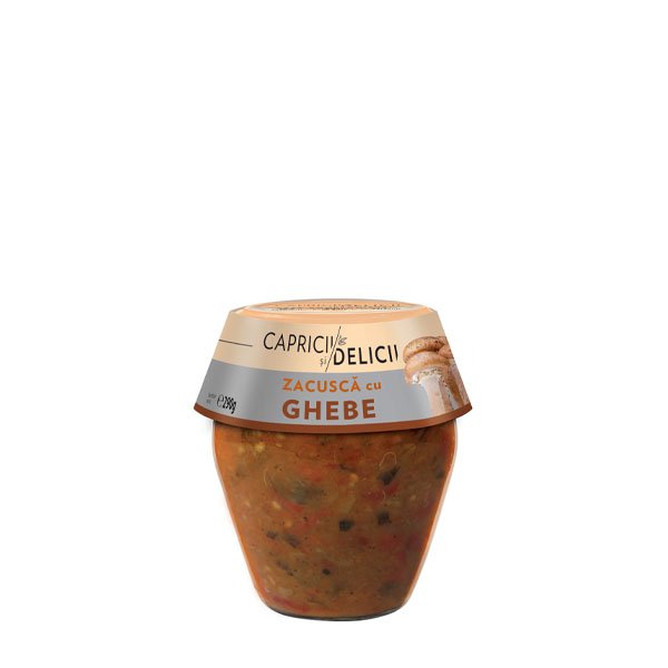 Capricii si delicii Zacusca cu ghebe 6 x 250GR