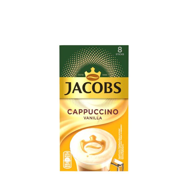 Jacobs 3in1 Cappuccino Vanilie 24 x 15.6GR Jacobs 3in1 Cappuccino Vanilie 24 x 15.6GR