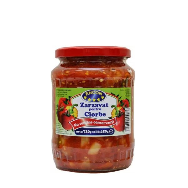 Encon Zarzavat pentru ciorbe 6 x 720GR