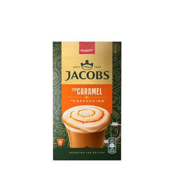 Jacobs 3in1 Cappuccino Caramel 24 x 12GR Jacobs 3in1 Cappuccino Caramel 24 x 12GR