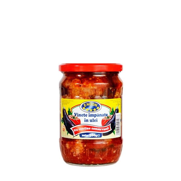 Encon Vinete impanate in ulei 6 x 580GR