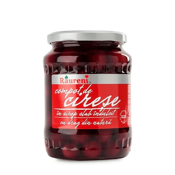 Raureni Compot de cirese 6 x 720GR Raureni Compot de cirese 6 x 720GR