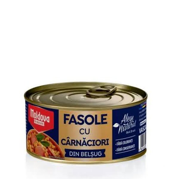 Moldova Fasole cu carnati 6 x 300GR