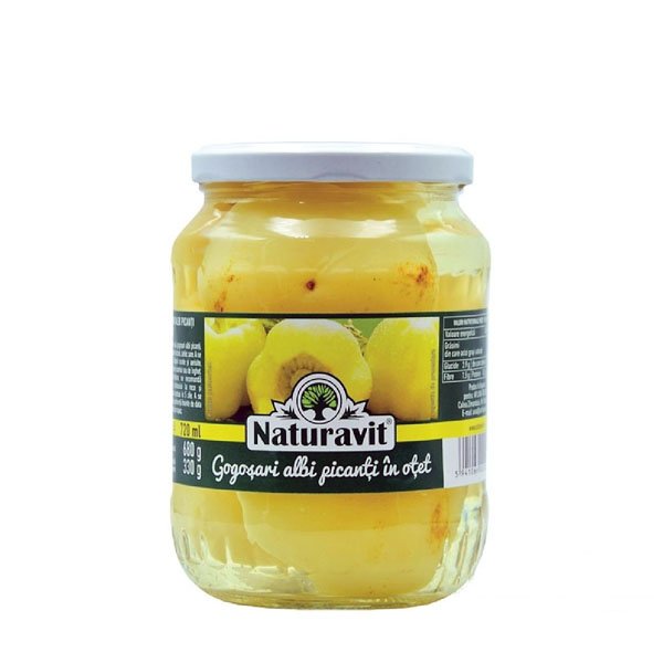 Naturavit Gogosari albi picanti in otet 6 x 720ML Naturavit Gogosari albi picanti in otet 6 x 720ML