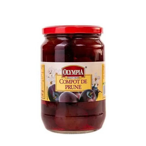 Olympia Compot de prune 6 x 720ML Olympia Compot de prune 6 x 720ML