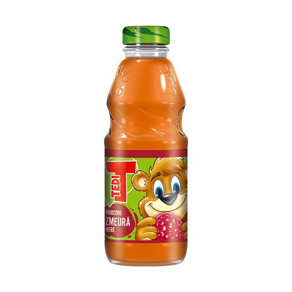 Tedi Morcovi Zmeura si Mere 12 x 300ML Tedi Morcovi Zmeura si Mere 12 x 300ML