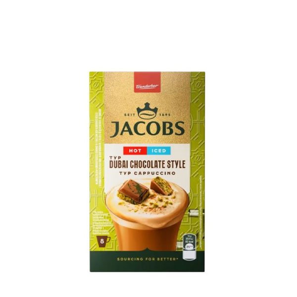 Jacobs Cappuccino Dubai Chocolate 8 x 15GR Jacobs Cappuccino Dubai Chocolate 8 x 15GR