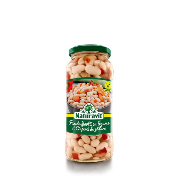 Naturavit Fasole fiarta cu legume 6 x 570GR Naturavit Fasole fiarta cu legume 6 x 570GR