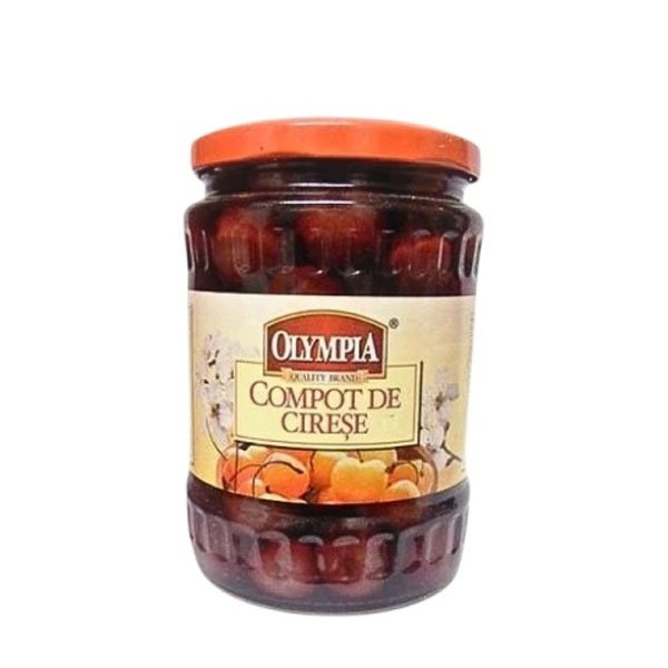 Olympia Compot de cireșe 6 x 580GR Olympia Compot de cireșe 6 x 580GR